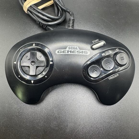 OEM AUTHENTIC Official Sega Genesis 3 Button Controller 1650 - Tested & Working - Picture 2 of 4